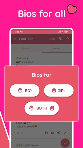 Cool Bio Quotes Ideas screenshot 3