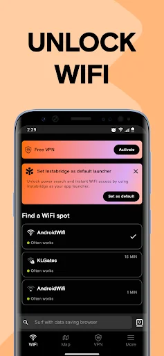 Instabridge: WiFi Hotspot Map screenshot 2
