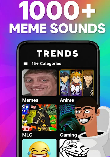 Funny meme sounds buttons mp3 screenshot 2
