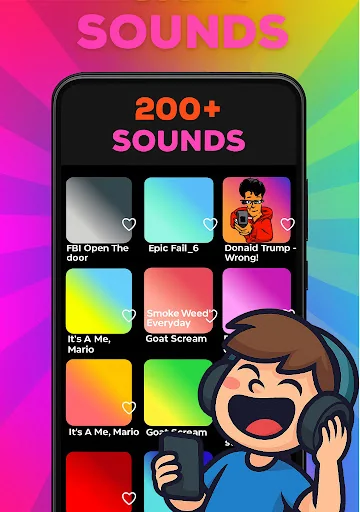 Funny meme sounds buttons mp3 screenshot 4