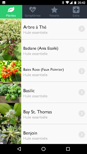 AromaGuide Huiles essentielles screenshot 1