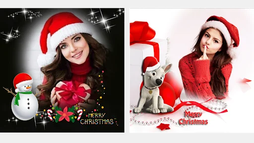 Christmas photo frame