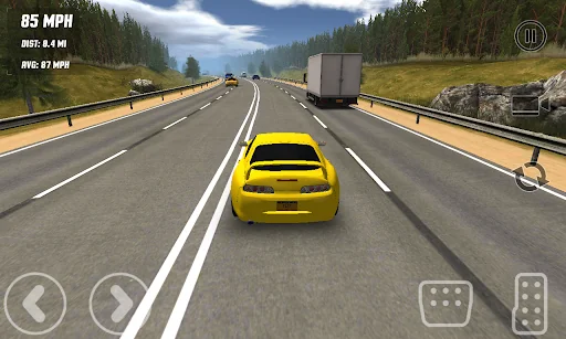Freeway Traffic Rush