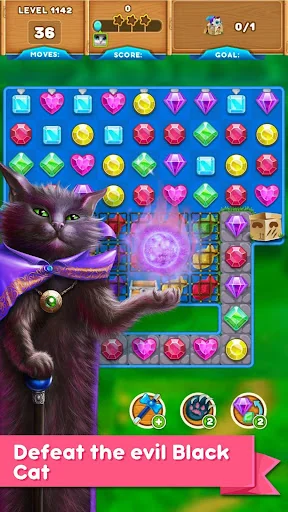 Cute Cats: Classic Match 3 screenshot 1