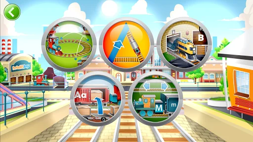 Kids ABC Trains screenshot 1