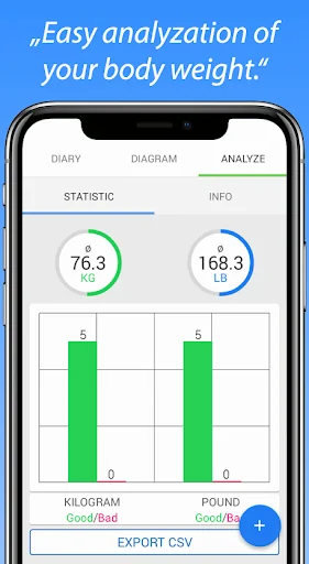 Body Weight Diary screenshot 4