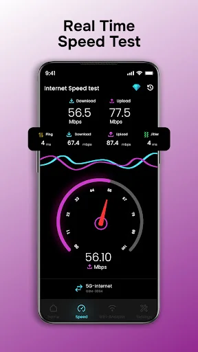 Internet Fast Speed Test Meter screenshot 2