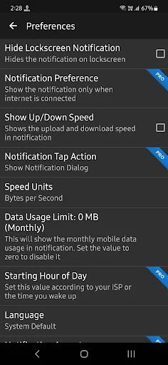 Internet Speed Meter Lite screenshot 4