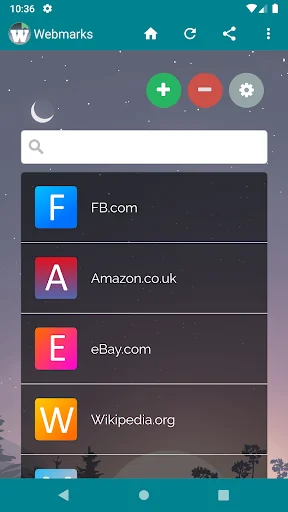 Webmarks: Website Bookmarks