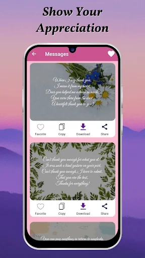 Thank You Messages & Letters screenshot 2