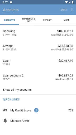 Interstate Credit Union screenshot 3
