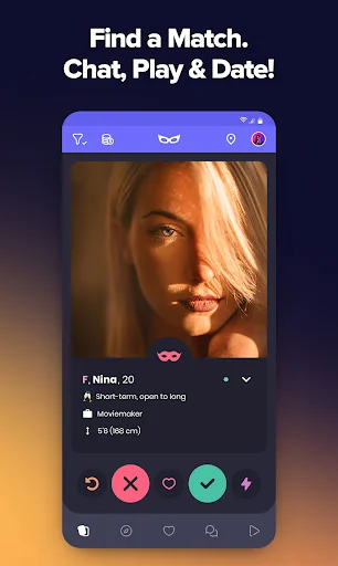 Masked Fling: Dating app