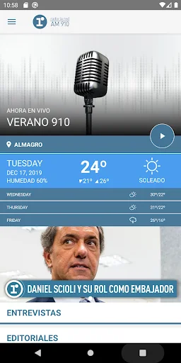 Radio La Red screenshot 1