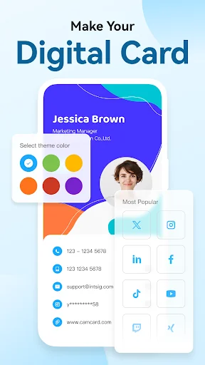 CamCard AI Scanner, Transcribe screenshot 4