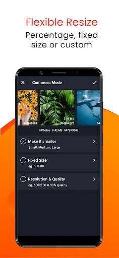 Compress Image Chitro: KB, MB, screenshot 3