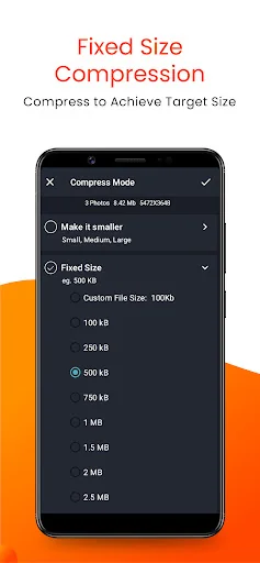 Compress Image Chitro: KB, MB, screenshot 4