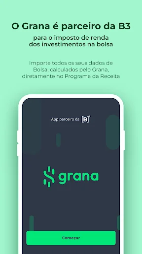 Grana - IR da bolsa automático screenshot 2