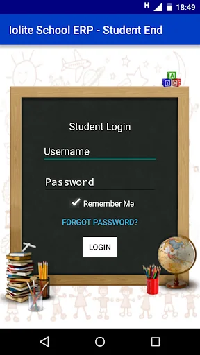 Iolite School ERP Student End