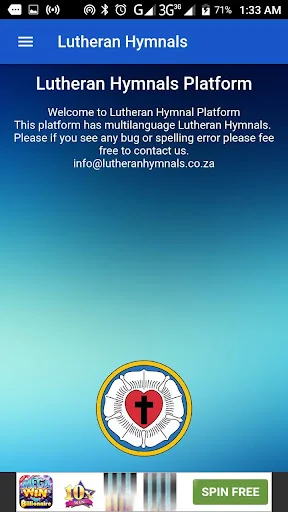 SA Hymnal for Lutherans screenshot 1