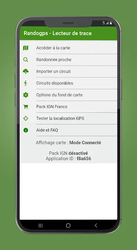 Randogps - Lecteur de trace
