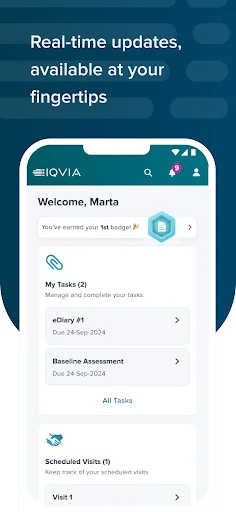 IQVIA Study Hub screenshot 1