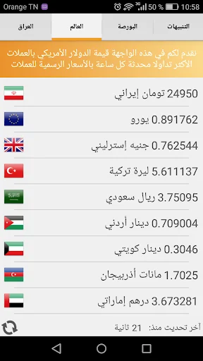 بورصة المال العراقية screenshot 2
