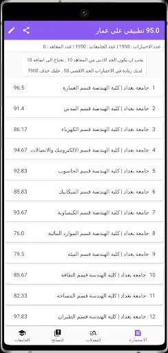 قبولي -  جامعات العراق screenshot 2