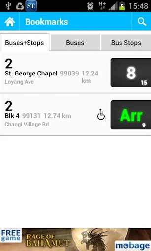 SG Buses screenshot 2