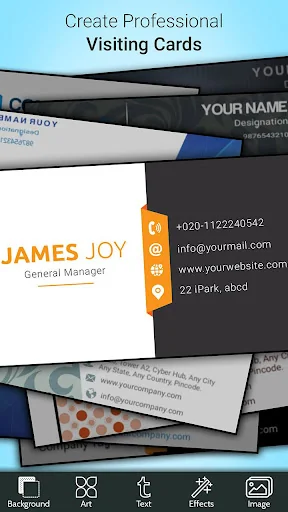 Business Card Maker screenshot 1