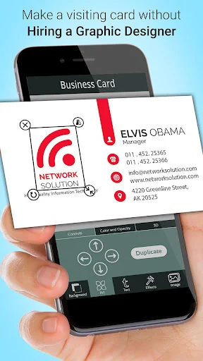 Business Card Maker screenshot 2