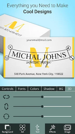 Business Card Maker screenshot 4