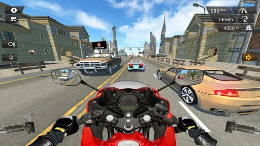 Racing In Moto