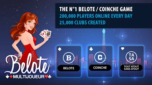 Belote & Coinche Multiplayer screenshot 1