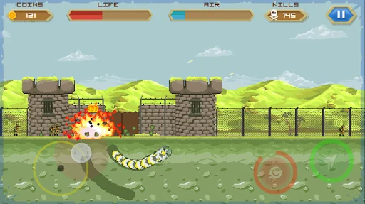 Deep Worm 2 - Worm attack