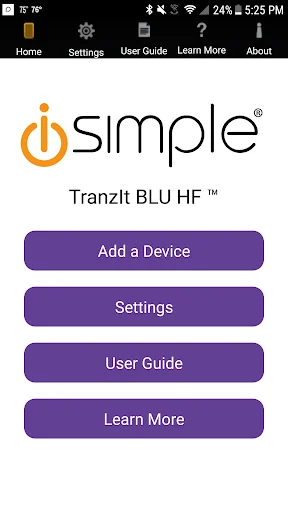 TranzIt Blu HF screenshot 1