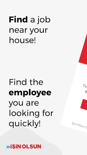İşin Olsun - Job Search screenshot 1