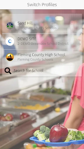Web Menus for School Nutrition