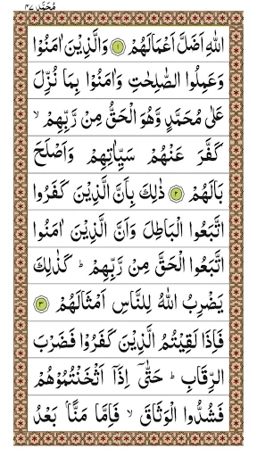 Surah Muhammad (S.A.W) screenshot 1