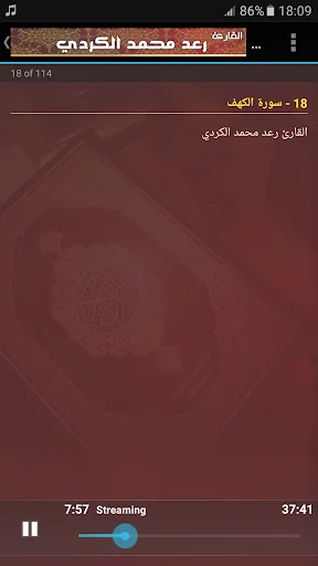 raad mohammad al kurdi - quran screenshot 3