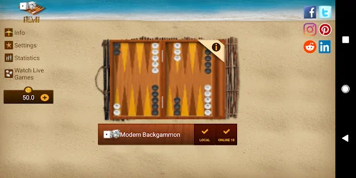 iTavli-All Backgammon games screenshot 1