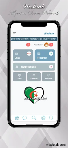 Weshrak - Algeria Dating screenshot 1