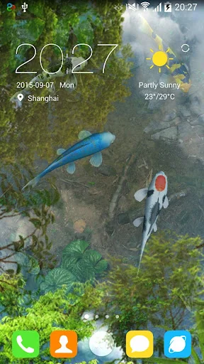 Water Garden Live Wallpaper screenshot 2