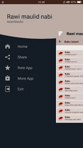 Kitab Rawi Maulid Nabi screenshot 2
