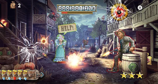 Mad Bullets: Wild West Shooter screenshot 1
