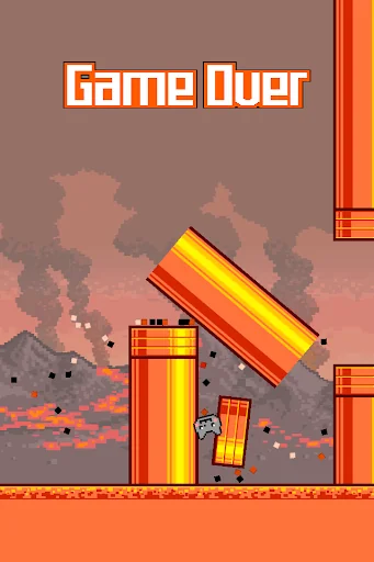 Flappy Nyan: flying cat wings screenshot 4