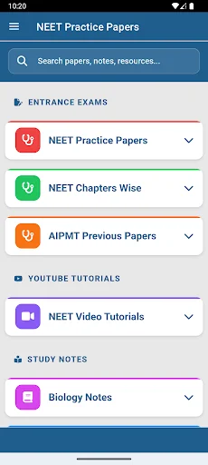 NEET Practice Papers