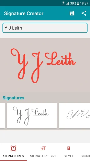 Signature Creator Auto