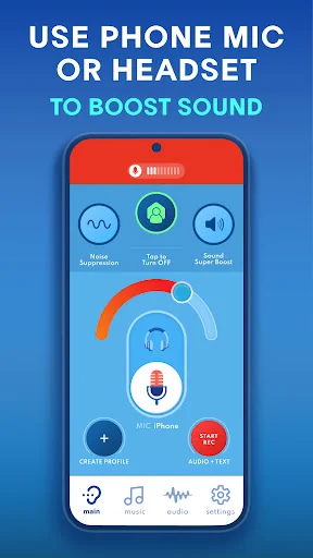 Hearing Aid APP:PETRALEX 4 EAR screenshot 2