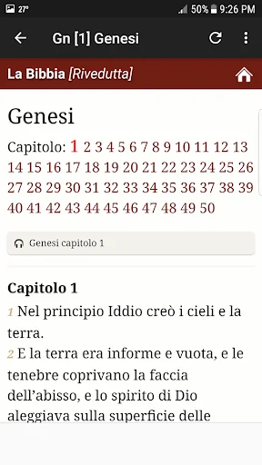 Bibbia in italiano screenshot 4