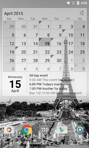 Calendar Widget Month + Agenda screenshot 4